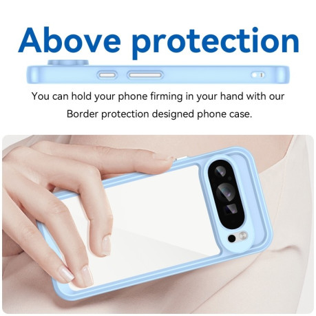 Протиударний чохол Colorful Acrylic Series для Google Pixel 9 Pro XL - синій
