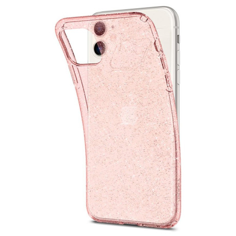 Оригинальный чехол Spigen Liquid Crystal IPhone 11 Glitter Rose