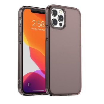 Противоударный чехол Phantom для iPhone 13 Pro - темно-прозрачный