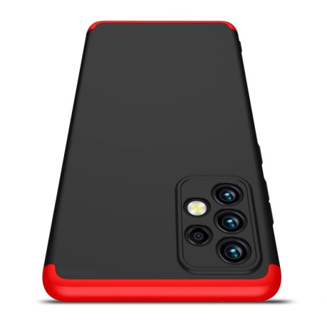Протиударний чохол GKK Three Stage Splicing Samsung Galaxy A72 - чорно-червоний