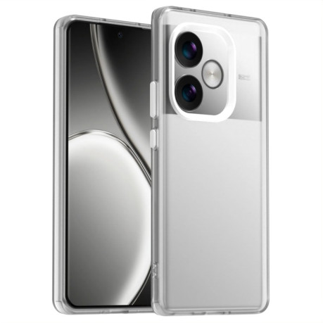 Противоударный чехол Candy Series для Realme GT 6T - белый