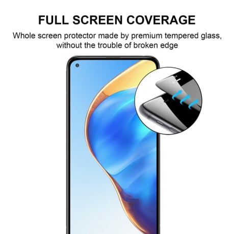 Защитное стекло 3D Full Glue Full Screen на  Xiaomi Mi 10T / 10T Pro - черное