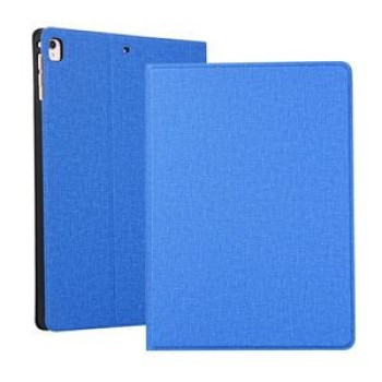 Чехол-книжка Voltage Craft Cloth на iPad 9/8/7 10.2 (2019/2020/2021) / Аир 3 / Про 10.5 - синий