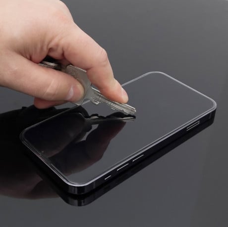 Защитное стекло Wozinsky Privacy Glass with Anti Spy filter для iPhone 15 Pro  - черное
