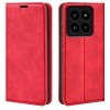 Чохол-книжка Retro Skin Feel Business Magnetic на Xiaomi 14 Pro - червоний