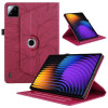 Чохол-книжка Tree Life Embossed Rotation Leather для Xiaomi Pad 7/7 Pro - червоний
