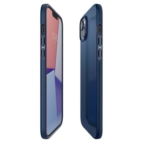 Оригинальный чехол Spigen Thin Fit для iPhone 14 Plus - Navy Blue