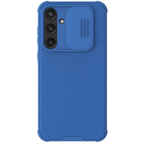Противоударный чехол NILLKIN CamShield (MagSafe) для Samsung Galaxy A35 - синий