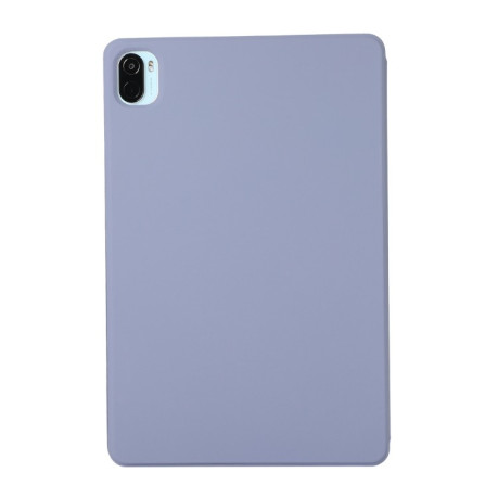 Магнитный чехол-книжка Solid Color Magnetic для Xiaomi Pad 5 / Pad 5 Pro - фиолетовый