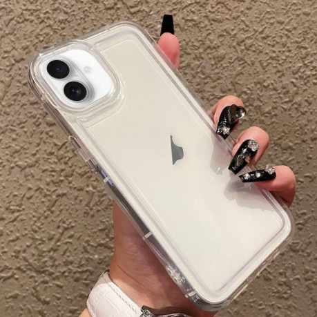 Чехол Frame Airbag Shockproof TPU для iPhone 17 - прозрачный