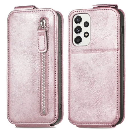 Фліп-чохол Zipper Wallet для Samsung Galaxy A53 5G - рожевий