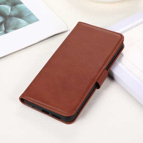 Чохол-книжка Cow Texture для Xiaomi Redmi Note 14 4G 164.48mm - коричневий