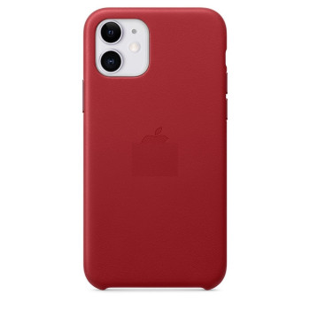 Кожаный Чехол Leather Case Red для iPhone 11