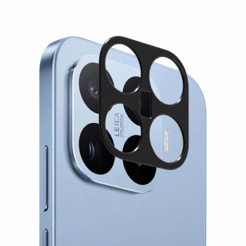 Захист камери XDcase Aluminum Alloy Hollow Camera Lens (без лінз) на Xiaomi 17T 5G — чорна