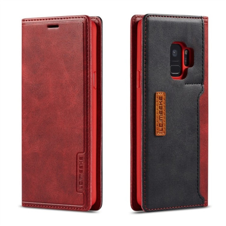 Чохол-книжка LC.IMEEKE LC-001 Samsung Galaxy S9+/G965 - червоний