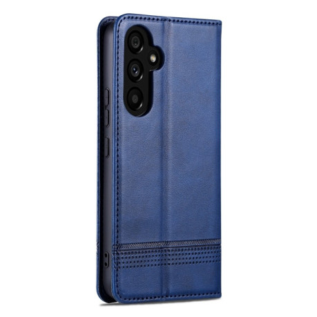 Чохол-книжка Calf Texture Magnetic для Samsung Galaxy A55 - синій