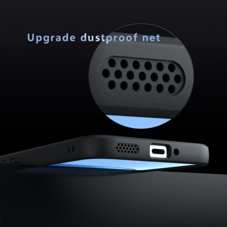 Противоударный чехол Armor Precise Hole PC Hybrid TPU для Xiaomi Poco F7 - черный