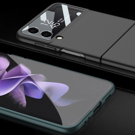 Противоударный чехол GKK Ultra-thin для Samsung Galaxy Z Flip3 5G - серебристый