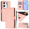 Чохол-книжка Skin Feel Solid Color Leather для Infinix Zero 30 4G - рожевий