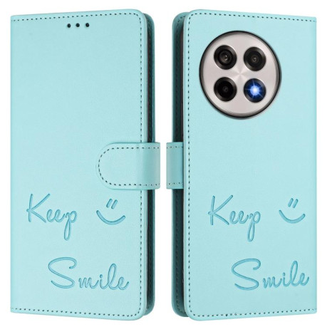 Чохол-книжка Embossing Stripe RFID для OnePlus 13R/Ace 5/Ace 5 Pro - зелений