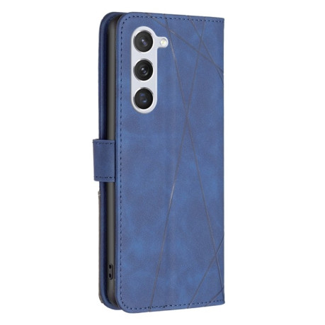 Чохол-книжка Rhombus Texture для Samsung Galaxy S25 5G - синій