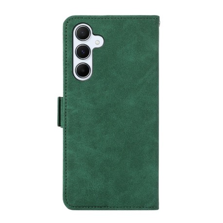 Чехол-книжка ABEEL Color Block Magnetic RFID Leather на Samsung Galaxy A56 5G - зеленый