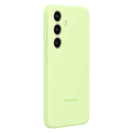 Оригинальный чехол Samsung Silicone Case для Samsung Galaxy S24 - light green(EF-PS921TGEGWW)