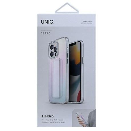 Оригинальный чехол UNIQ etui Heldro для iPhone 13 Pro - Iridescent