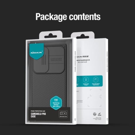 Противоударный чехол NILLKIN CamShield (MagSafe) для Samsung Galaxy S24 Ultra 5G - зеленый