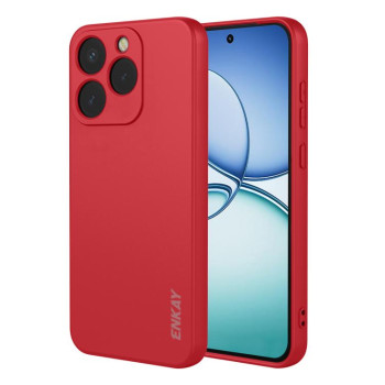 Силиконовый чехол ENKAY Liquid Silicone на Realme 15T 5G — красный