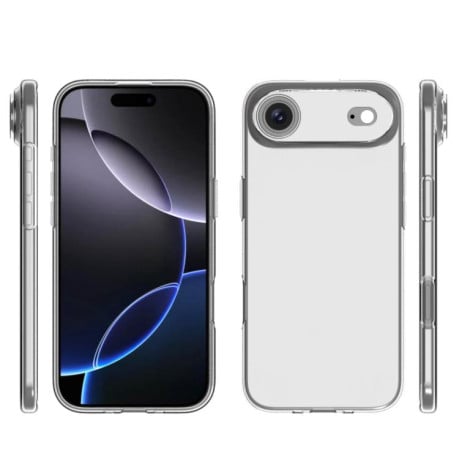Силиконовый чехол Waterproof Texture на iPhone Air - прозрачный