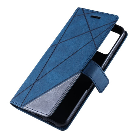 Чехол-книжка Skin Feel Splicing  Vivo Y21 2021 / Y33s - синий