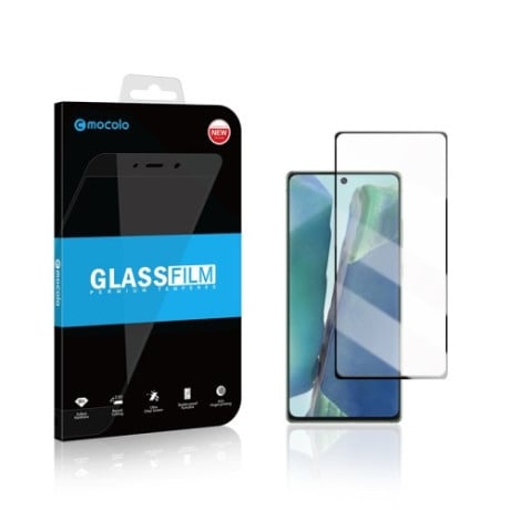Защитное стекло mocolo 0.33mm 9H 3D Full Glue для Samsung Galaxy Note 20