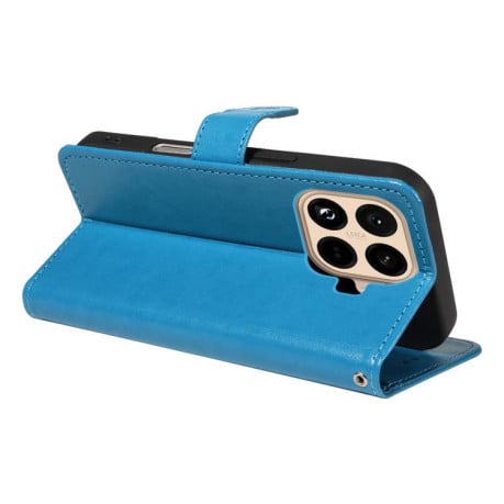 Чехол-книжка Cat Embossing Pattern на Xiaomi 15T Pro 5G EU 173mm - синий