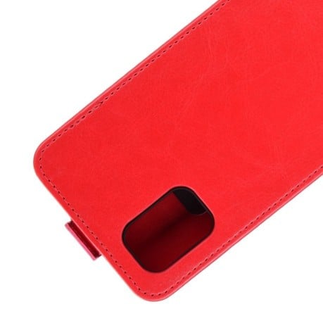 Флип-чехол R64 Texture Single на Samsung Galaxy M51 - красный