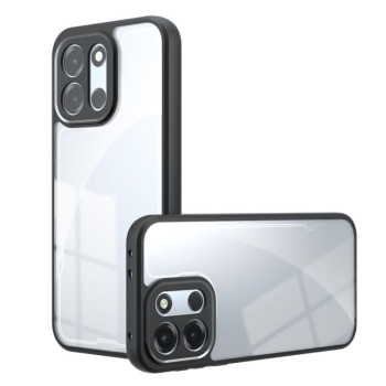 Противоударный чехол Armor Precise Hole гибрид на OnePlus Turbo 6 / 6V / Nord 6 — прозрачный