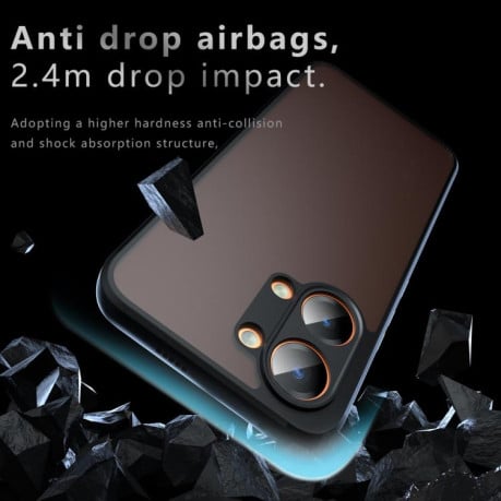 Протиударний чохол Armor Precise Hole гібрид на Xiaomi Redmi Turbo 5 Max / Poco X8 Pro Max — прозорий