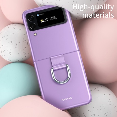 Протиударний чохол Skin Feel Folding Samsung Galaxy Flip4 - рожеве золото