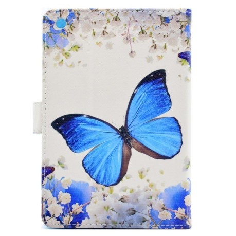 Чохол-книжка з силіконовим власником Flower Butterfly Pattern на iPad mini 3 / 2 / 1