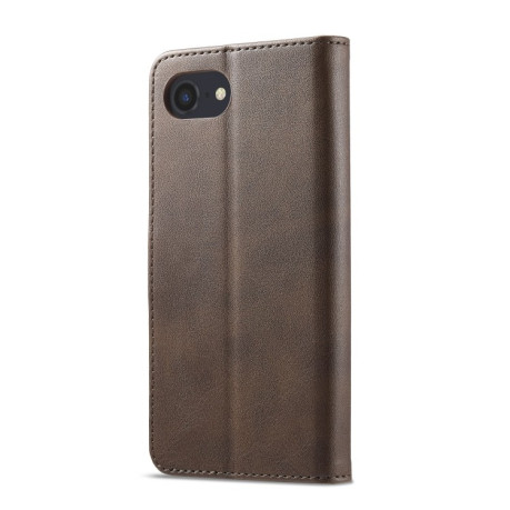 Чохол книжка LC IMEEKE Calf Texture на iPhone 16e - коричневий