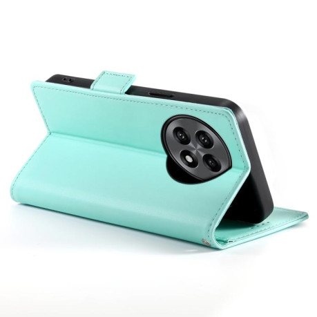 Чохол-книжка Side Buckle Magnetic Frosted Leather для OnePlus 13R/Ace 5/Ace 5 Pro - зелений