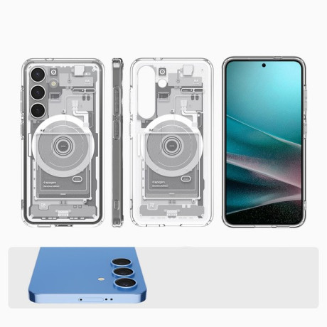 Оригинальный чехол Spigen Ultra Hybrid  Zero One Mag Case для Samsung Galaxy S25  - White