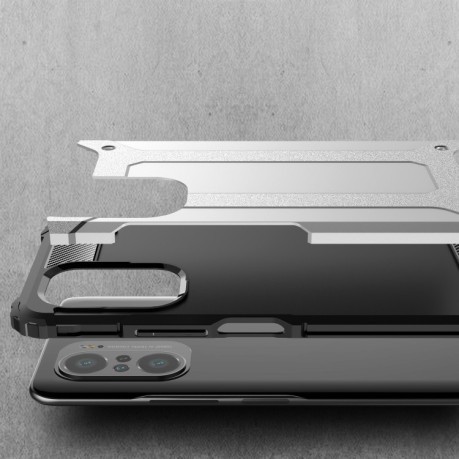Противоударный чехол Magic Armor на Xiaomi Mi 11i/Poco F3/Redmi K40/K40 Pro - черный