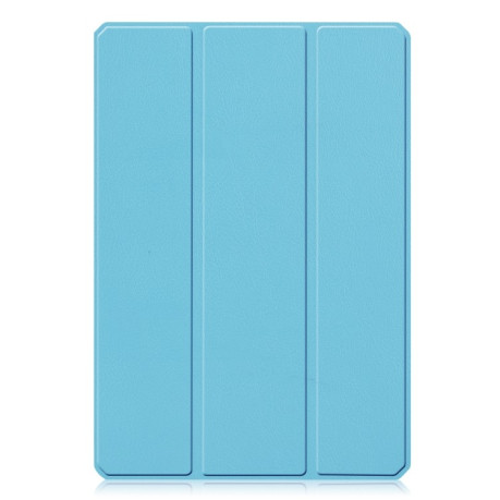 Чохол-книжка Custer Pattern Pure Color на Xiaomi Pad 5/5 Pro - блакитний