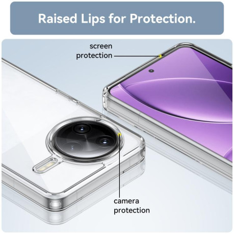 Противоударный чохол Colorful Acrylic Series для Xiaomi Poco F7 Ultra - прозрачный