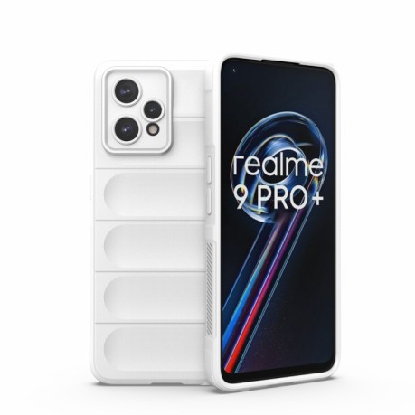 Силиконовый чехол Magic Flannel для Realme 9 Pro Plus/ Realme 9 4G - белый