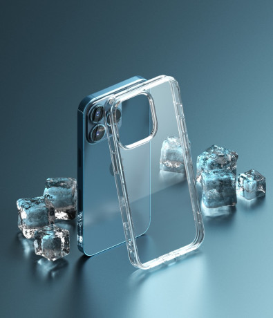 Оригінальний чохол Ringke Fusion для iPhone 13 Pro - matt transparent