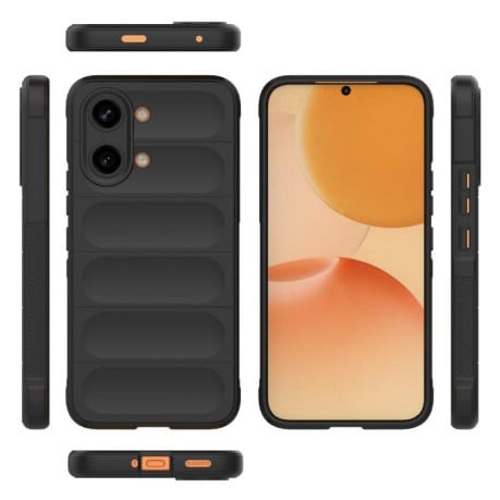 Силиконовый чехол Magic Flannel на Xiaomi Redmi Turbo 5 Max / Poco X8 Pro Max — чёрный
