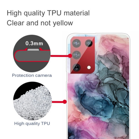 Протиударний чохол Marble Pattern для Samsung Galaxy S21 Ultra - Abstract Multicolor