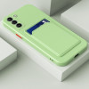 Протиударний чохол Card Slot Design для Samsung Galaxy A14 5G - світло-зелений